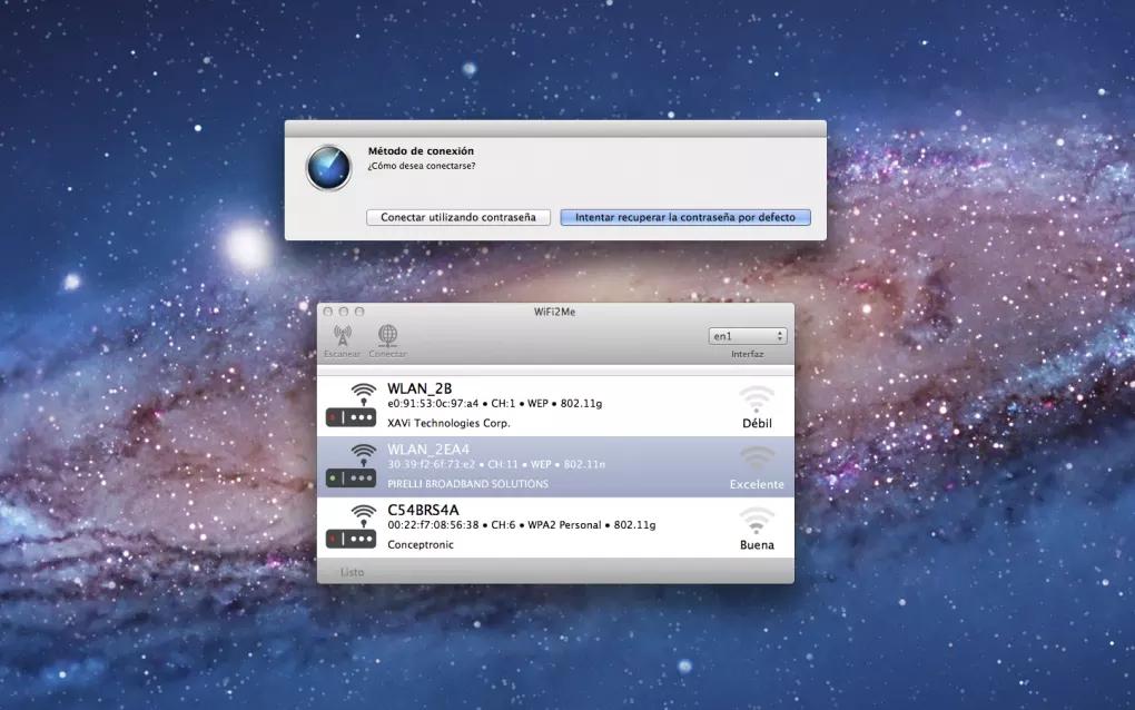 wifi auditor osx - Cómo configurar el Wi-Fi en un Mac