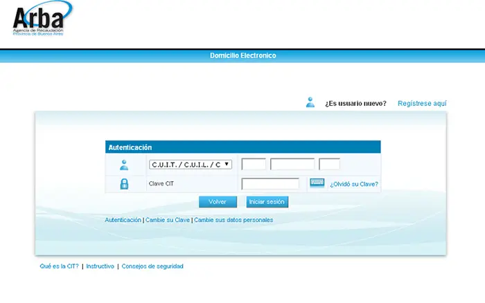arba gerencia de fiscalizacion metropolitana - Cómo ingresar al domicilio fiscal electrónico de Arba