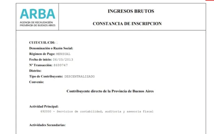 informe auditor deuda arba - Cómo pedir un libre de deuda en ARBA