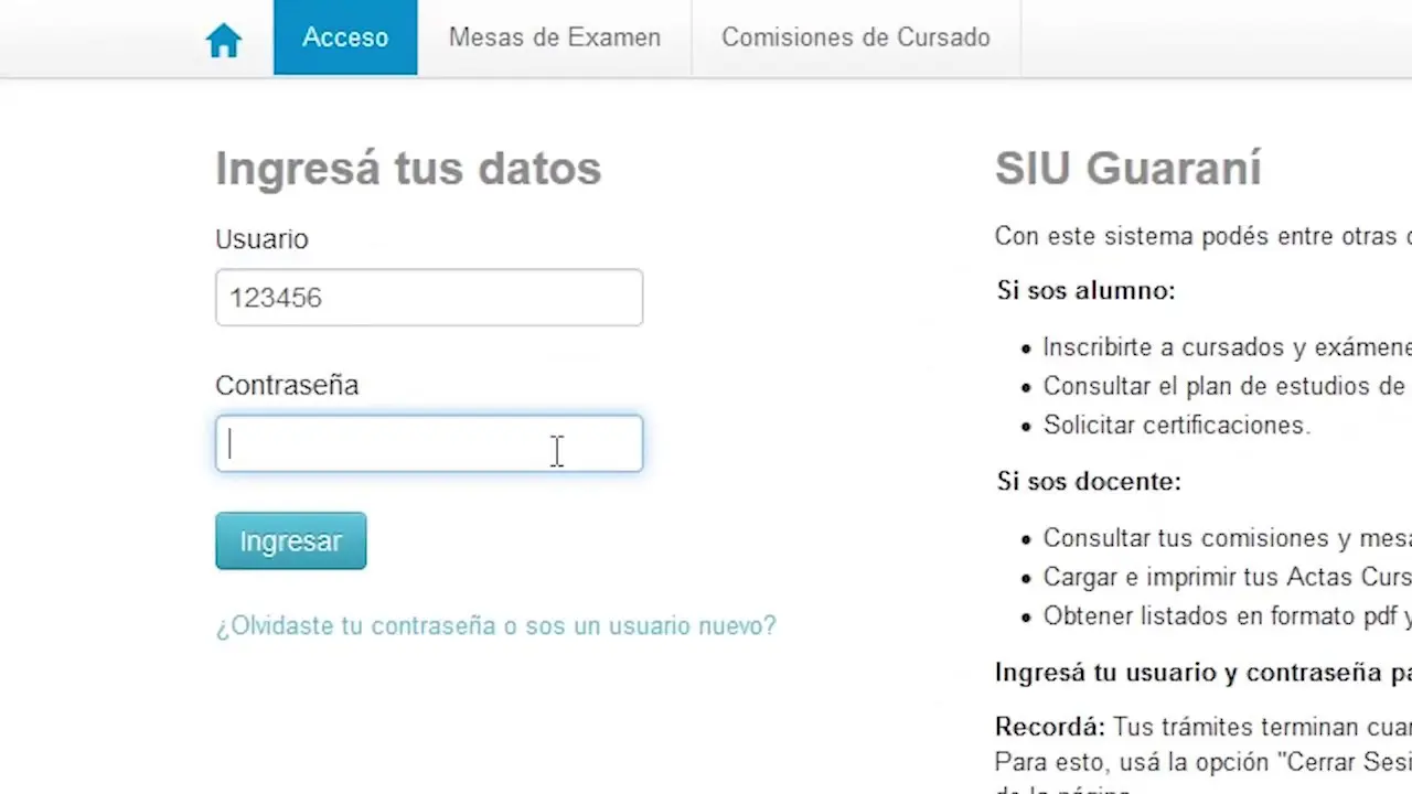 siu guarani auditoria inscripción a carreras - Cómo saber si estoy inscripto en siu guarani