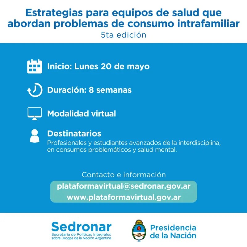 sedronar departamento de fiscalizacion - Cómo se llama ahora Sedronar