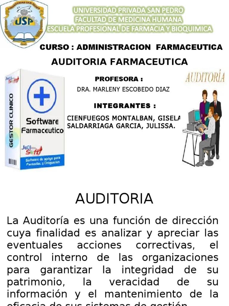 auditoria de calidad en droguerias - Cómo se realiza el control de calidad a un insumo farmacéutico