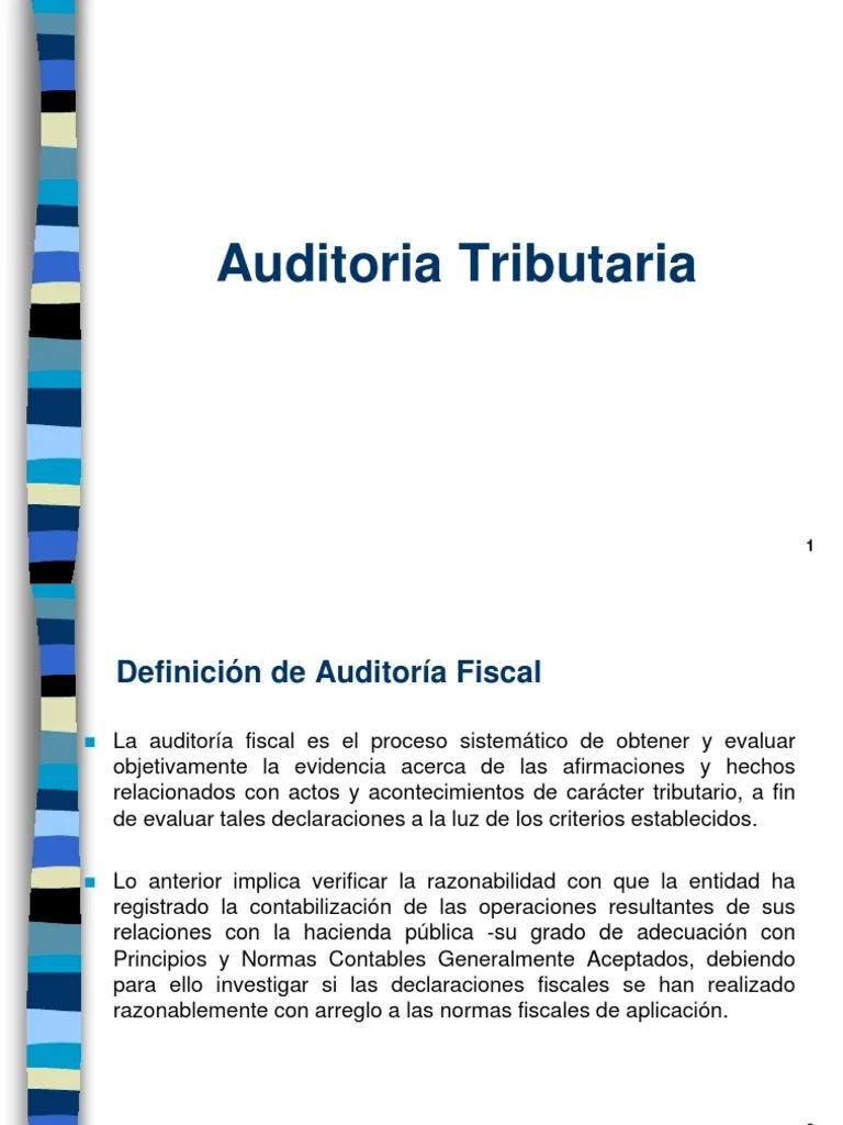 auditoria fiscal concepto - Cuál es el objetivo de la auditoría fiscal