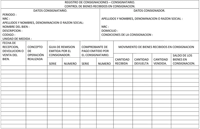 mercaderia recibida en consignacion auditoria rt - Cuál es el tratamiento del inventario en consignación