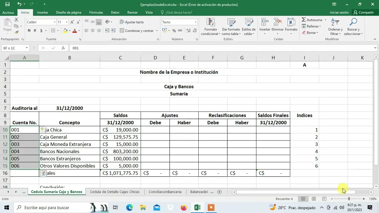 cédula de trabajo es lo mismo que cedula de auditoria - Cuál es la cedula laboral