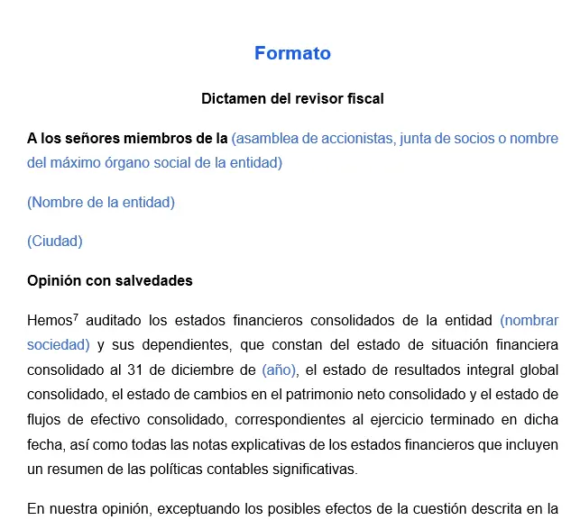 opinion del auditor estados contables consolidados - Cuál es la importancia de los estados financieros consolidados