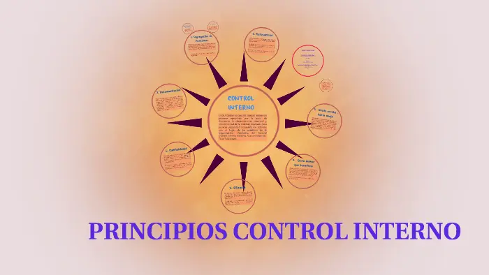 auditoria y control interno principios especificos - Cuáles son los principios de control interno en auditoría