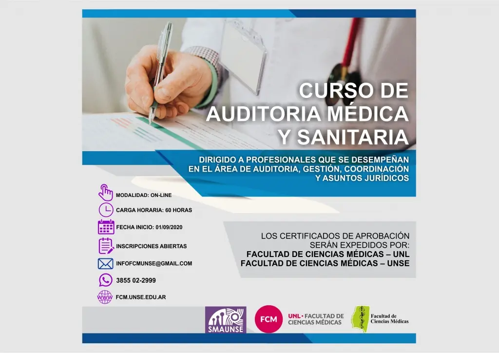 curso auditoria medica universidad moron - Cuándo empiezan las inscripciones en la Universidad de Morón