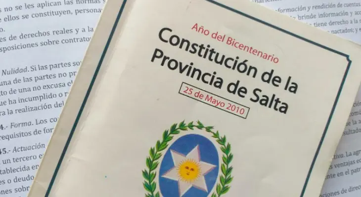 auditoria en la constitucion de salta - Cuándo fue sancionada la Constitución de la Provincia de Salta