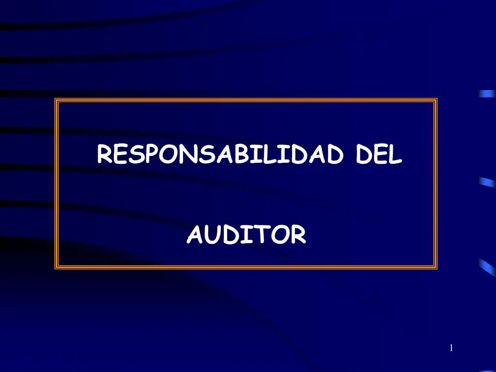de donde surge la obligacion de auditar balances argentina - Cuándo surge la responsabilidad legal del auditor