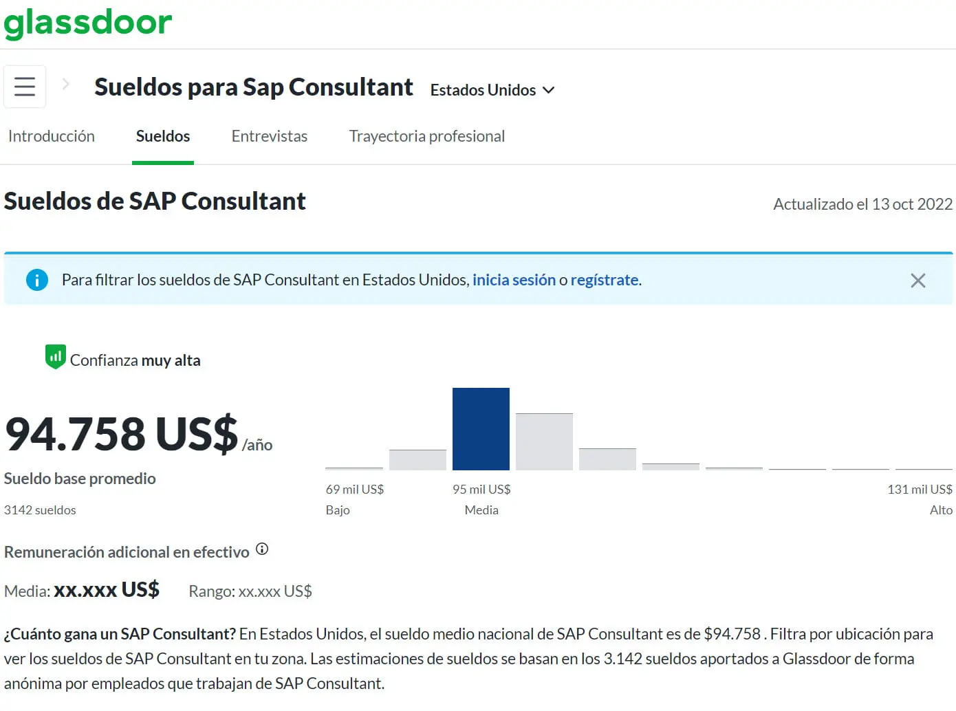 cuanto gana un auditor de sap - Cuánto se cobra en SAP