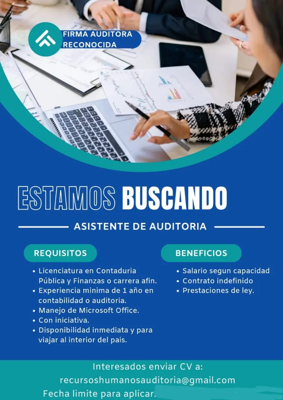 asistente de auditoria sin experiencia - Cuántos años de experiencia tiene en auditoría