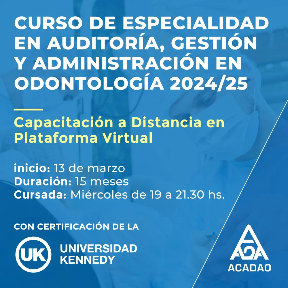 asociacion odontologica argentina cursos auditoria - Dónde se denuncia a un odontólogo en Argentina