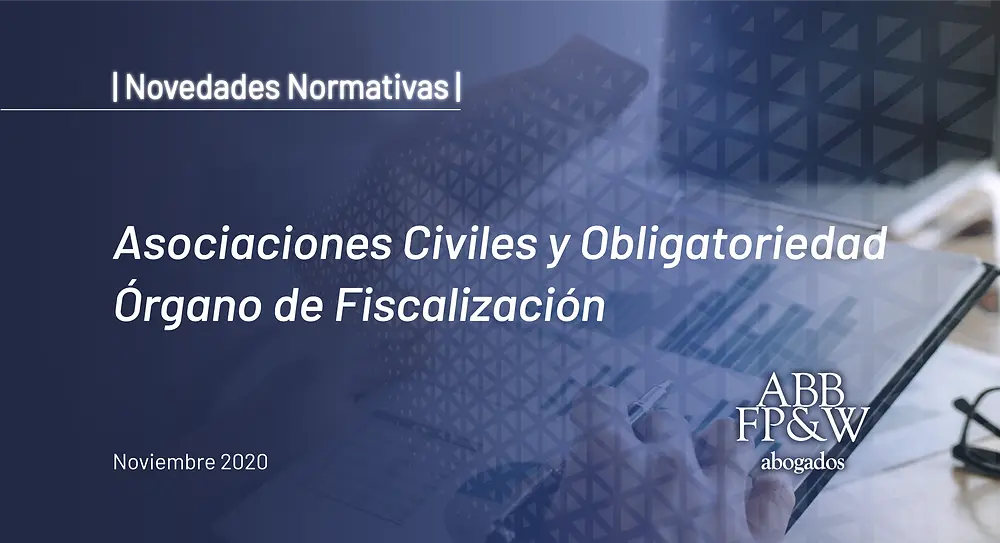 es obligatoria la fiscalizacion en asociaciones civiles - Qué artículo del Código Civil habla de las asociaciones