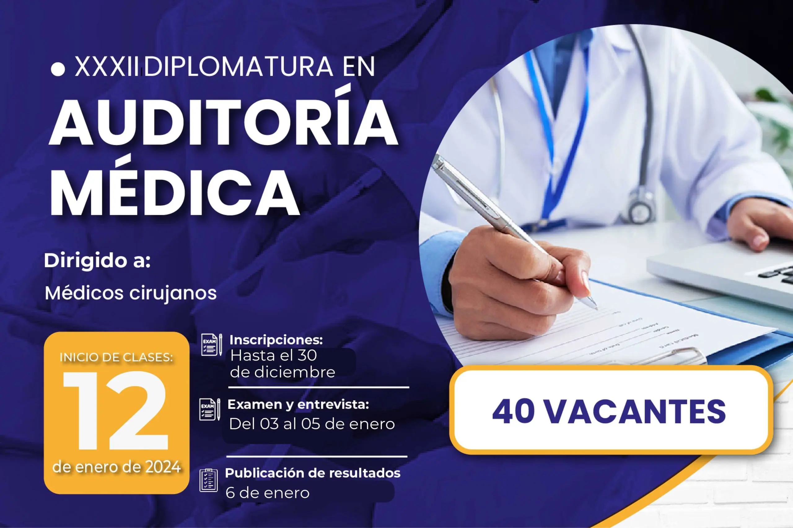 curso auditoria medica universidad moron - Qué carreras hay en la UM