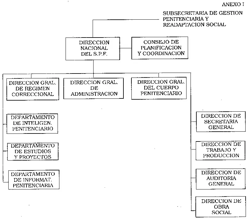 auditoria de la obra social servicio penitenciario federal - Qué considera que es el Servicio Penitenciario Federal