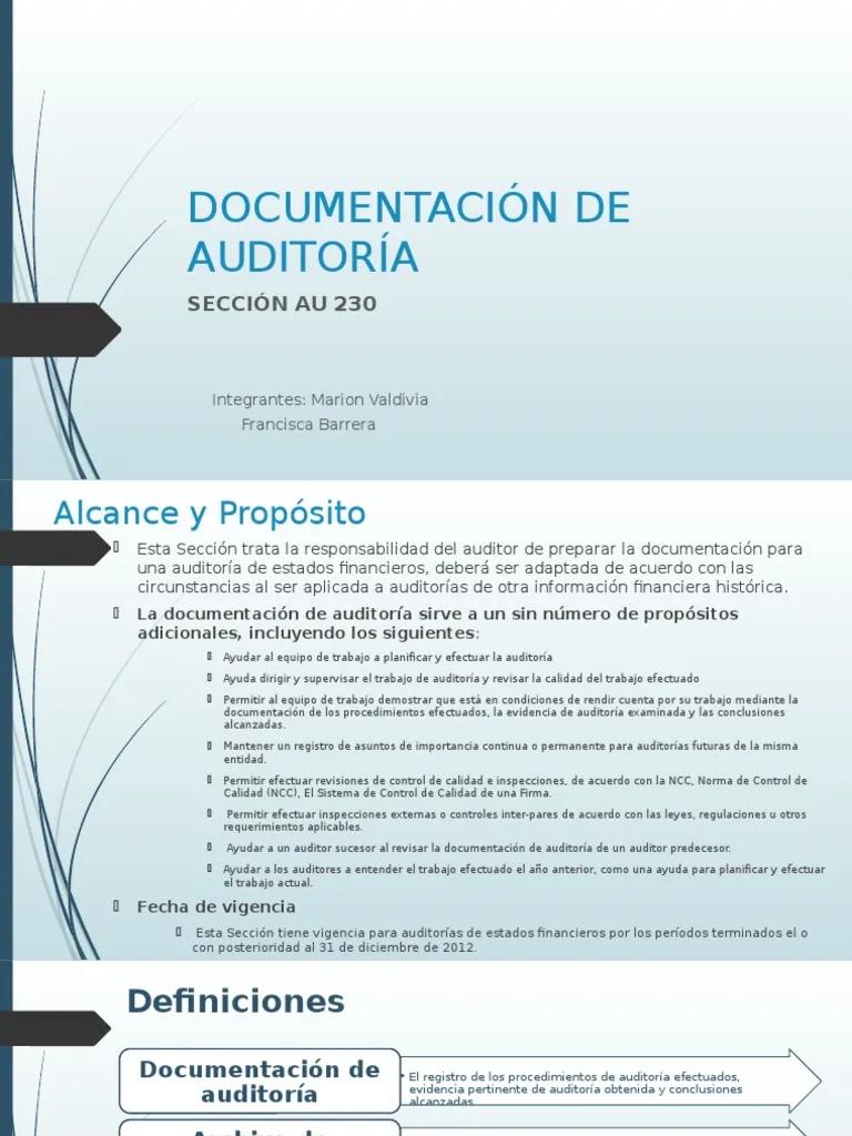 estudio de documentos en auditoria - Qué documentos se deben revisar en una auditoría