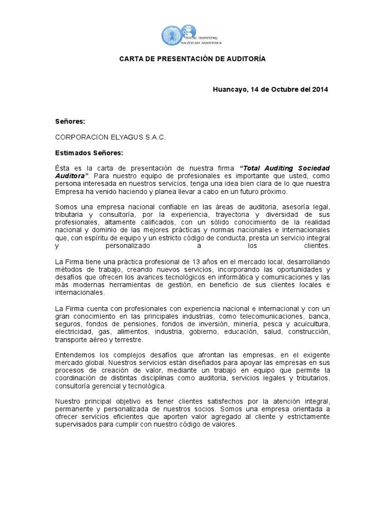 carta de auditoria - Qué es carta de notificacion de auditoría