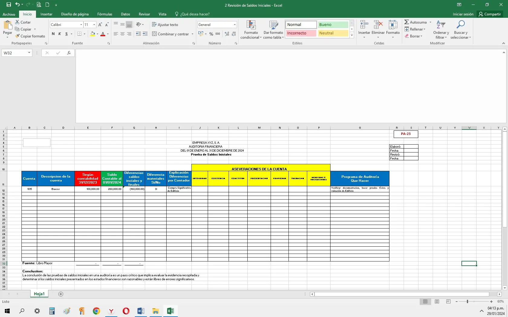 auditoria de stock modelos de planillas - Qué es control de stock en Excel