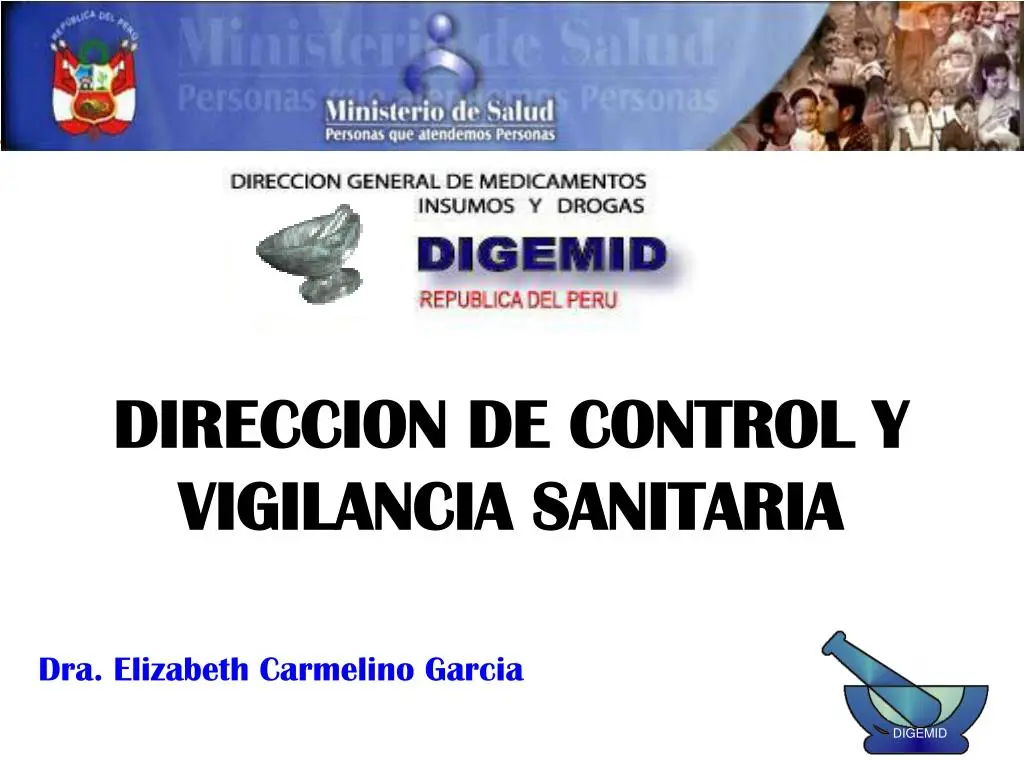 direccion de fiscalizacion control y vigilancia sanitaria - Qué es el control y vigilancia sanitaria