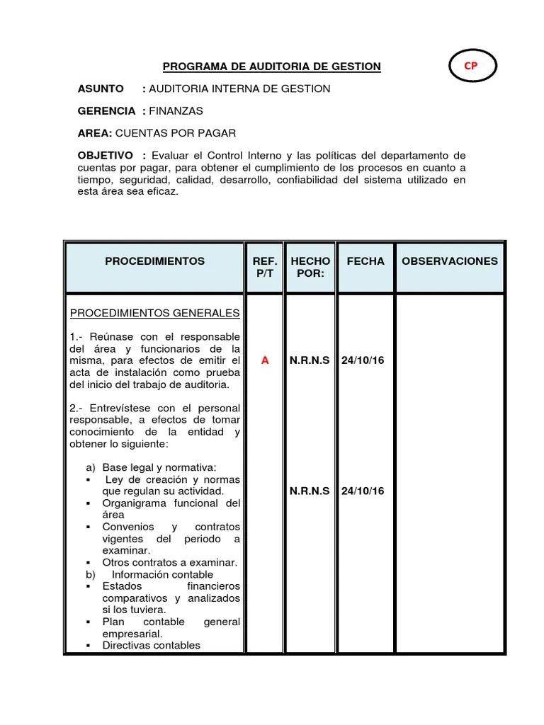 trabajo de auditoria de cuentas por pagar de edelap - Qué es el NIS de Edelap