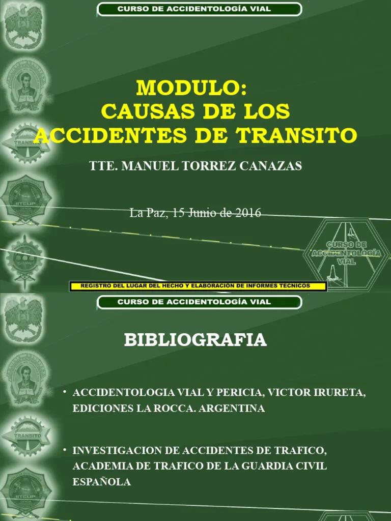 auditoria en accidentologia ppt argentina - Qué es la accidentología forense
