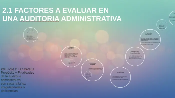 evaluacion de la auditoria administrativa - Qué es la evaluación en la auditoría administrativa