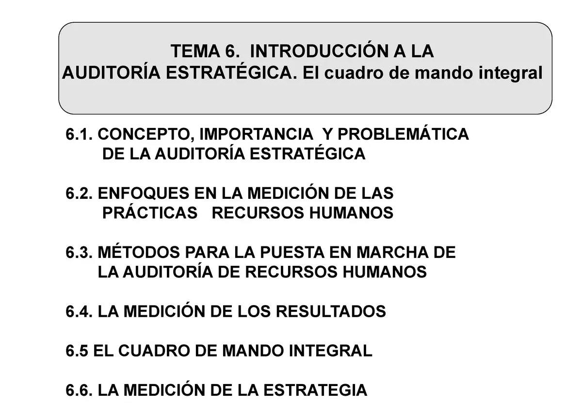 auditoria estrategica ejemplo - Qué es la planeación estratégica ejemplos