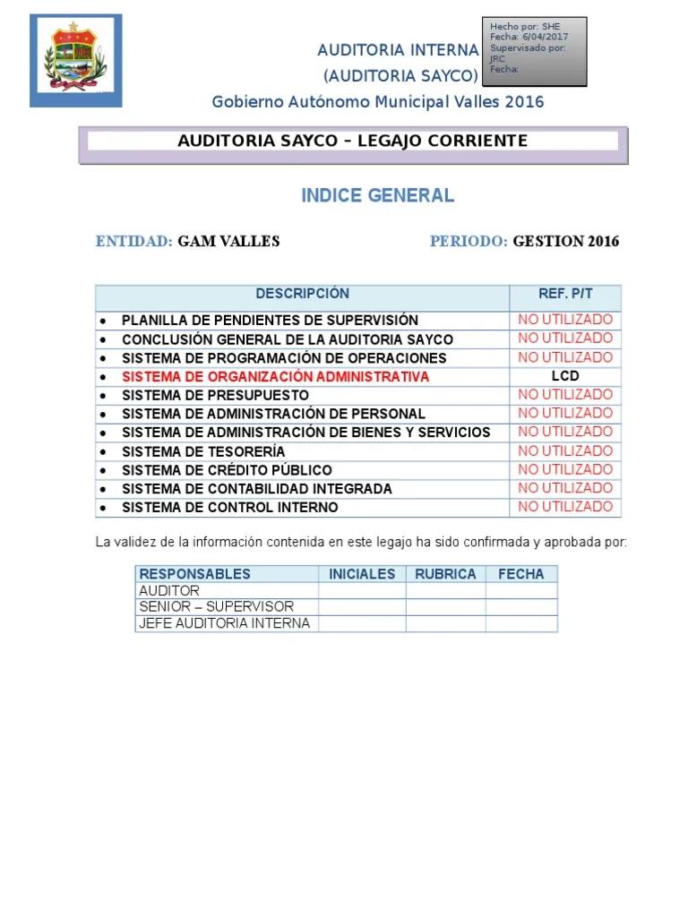 caracteristicas de auditoria sayco - Qué es la Sayco en Bolivia