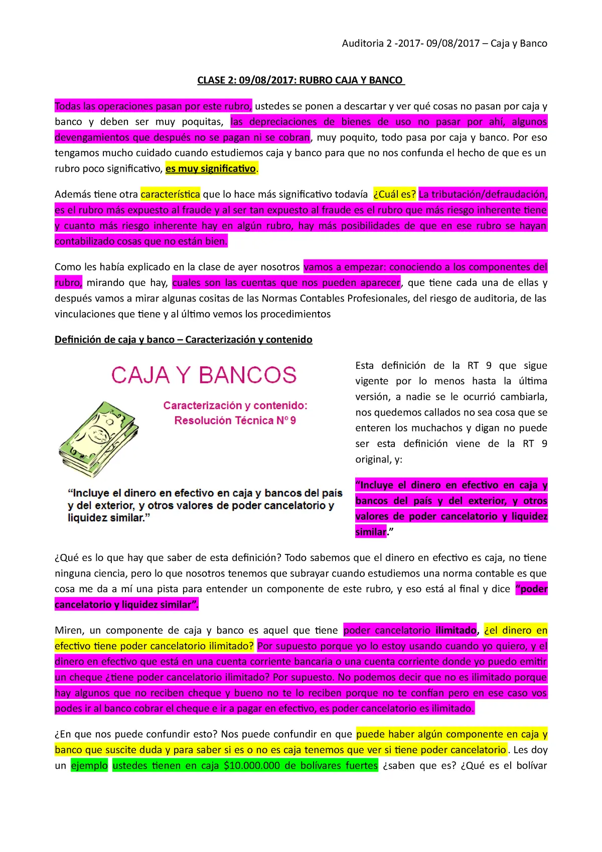 auditoria el circuito del rubro caja y bancos - Qué es un cuestionario de control interno de caja y bancos