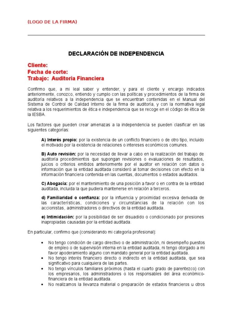 manual de auditoria arbol genealogico de independencia - Qué es un manual de procedimientos de auditoría interna