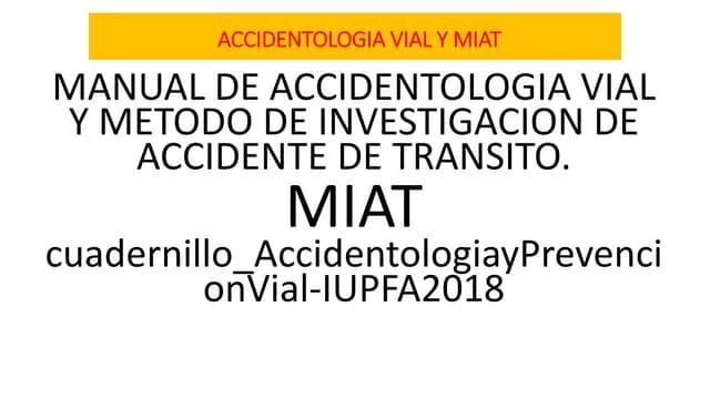 auditoria en accidentologia ppt argentina - Qué es un perito en accidentología