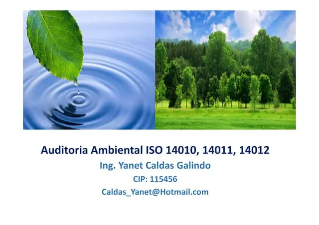 auditoria medioambuental previa agua - Qué es una pre auditoría ambiental