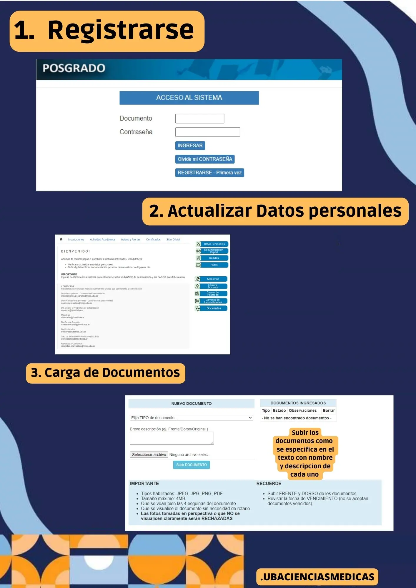 auditoria kinefisiatrica uba años - Qué especialidades hay en la UBA