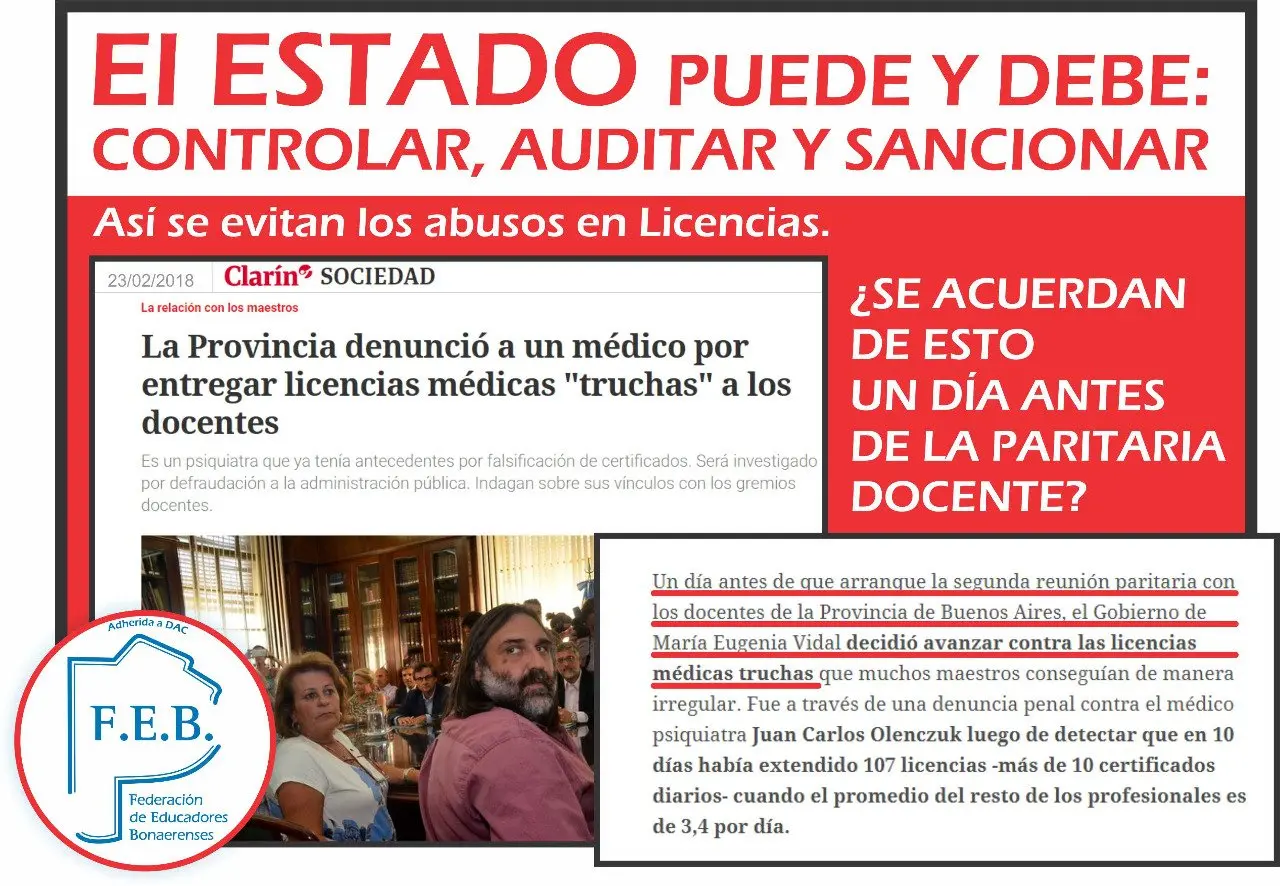 auditar gremios docentes - Qué gremios integran la Ctera