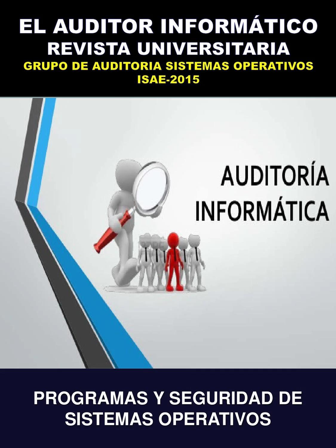 sistema oparativo auditoria de redes - Qué hace el sistema operativo de red