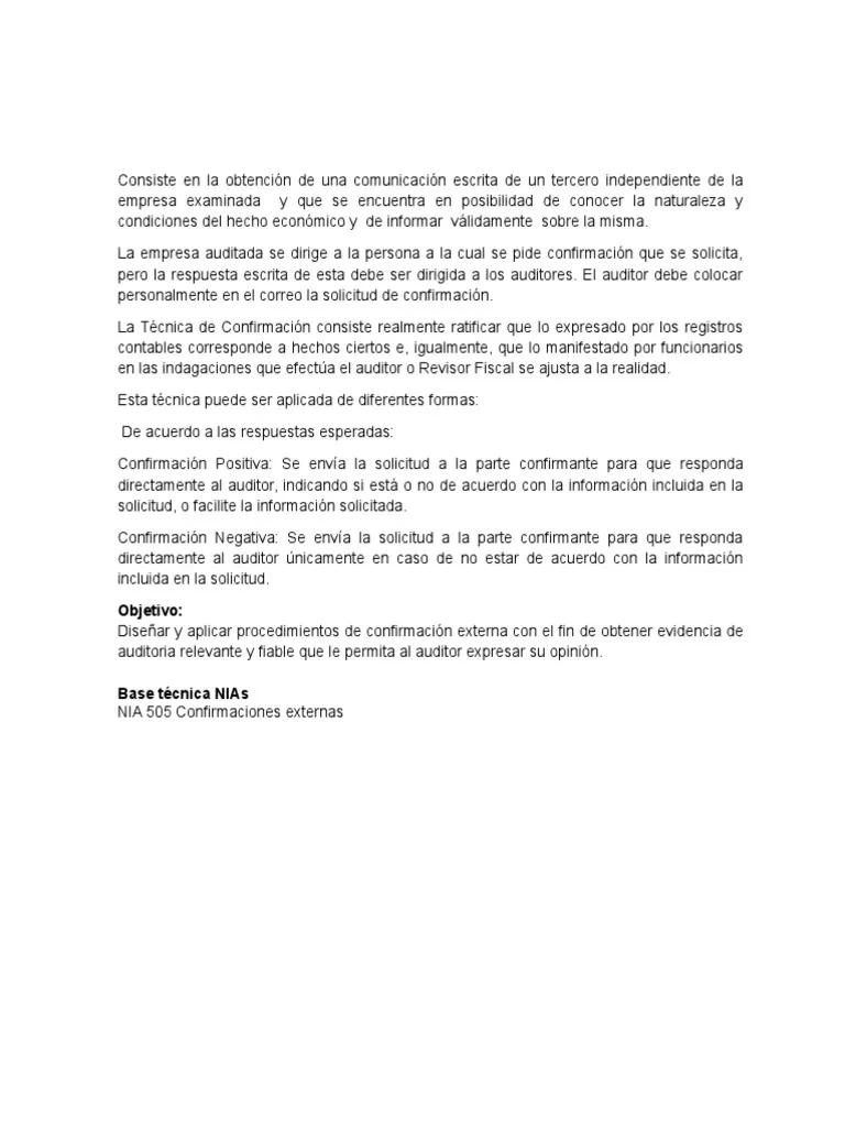 La Confirmación Escrita en la Auditoría: Una Herramienta Esencial para la Verificación de la Información - Qué implica la confirmación de la evidencia confirmación escrita auditoria - Qué implica la confirmación de la evidencia