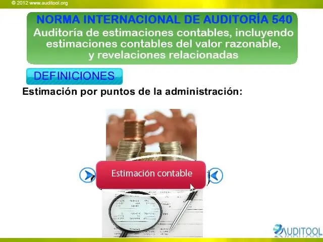 auditoria de estimaciones contables - Qué norma de auditoría se relaciona con la auditoría de estimaciones contables