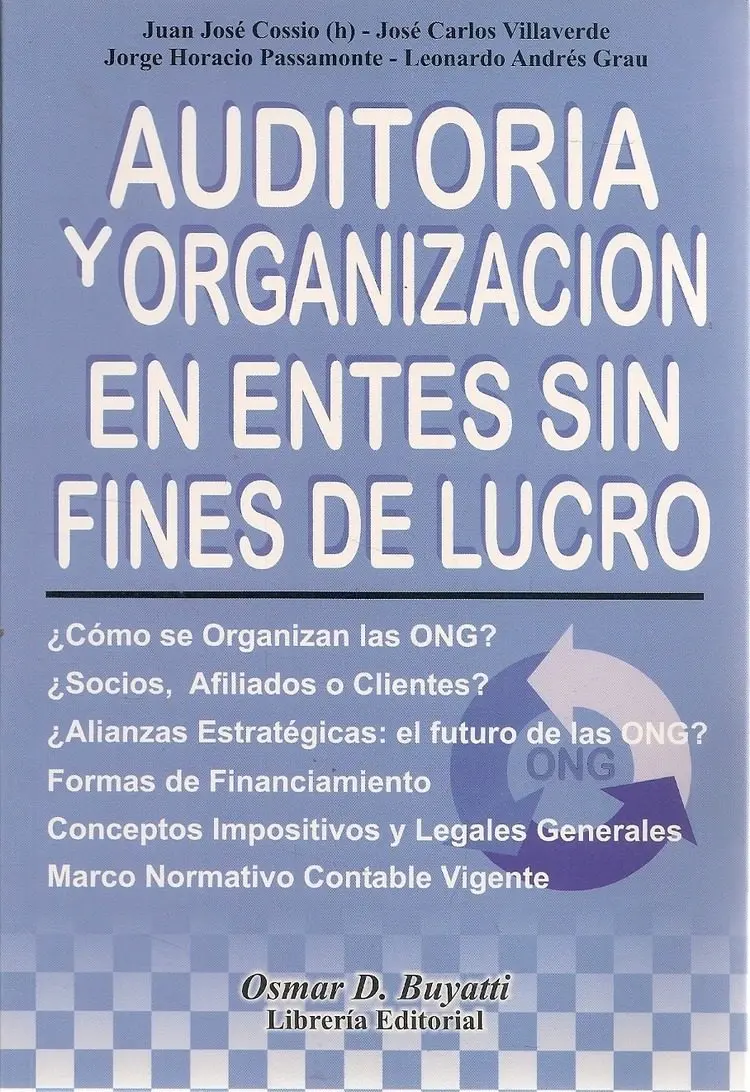 auditoria entes sin fin de lucro - Qué organizaciones civiles hay en Argentina