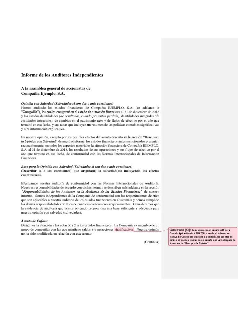 informe del auditor por operaciones discontinuadas - Qué partidas se incluyen en el resultado de operaciones discontinuadas