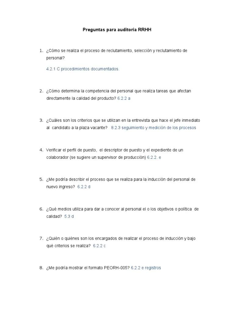 cuestionario de entrevistasde auditoria para una empresa - Qué preguntas se pueden hacer en una entrevista para una empresa