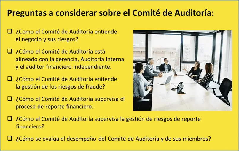 conformacion del commite de auditoria cnv - Qué relación guarda el Comité de Auditoría con los atributos de control interno de las empresas