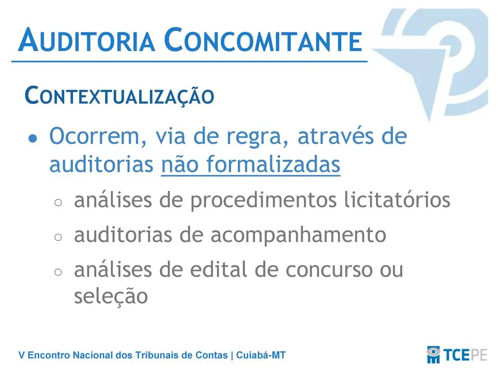 auditoria concomitante - Que se entiende por control concomitante