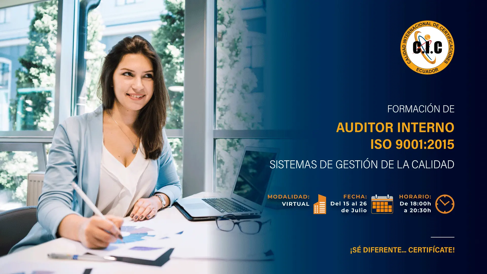 formación auditor interno iso ecuadod - Qué se necesita para ser auditor en Ecuador