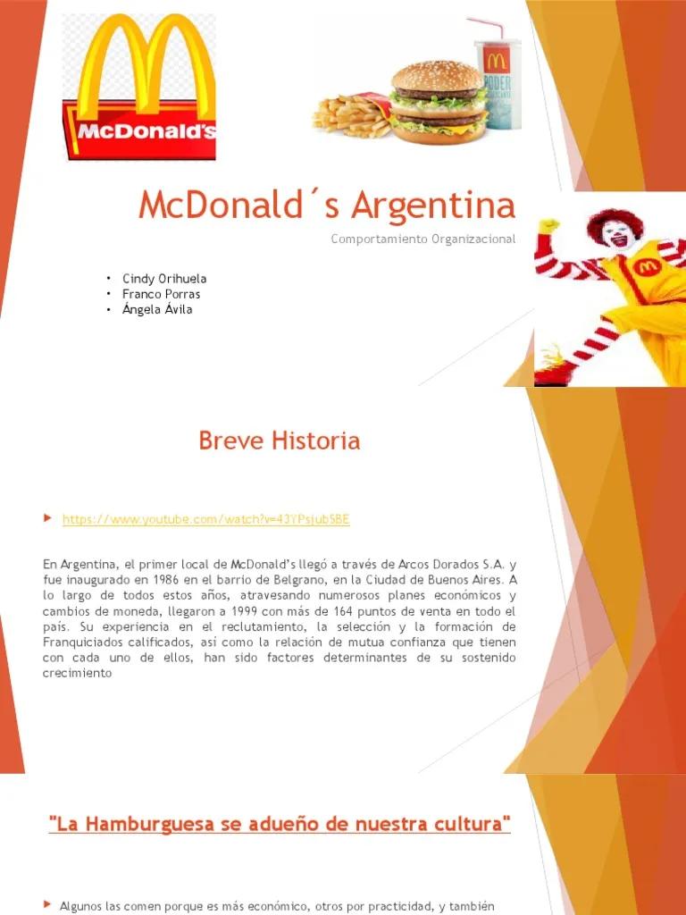 auditoria cocina mcdonalds argentina - Qué se necesita para trabajar en McDonald´s Argentina