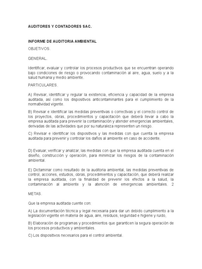 informe de auditoria ambiental ifc - Qué son las normas de desempeño de la IFC