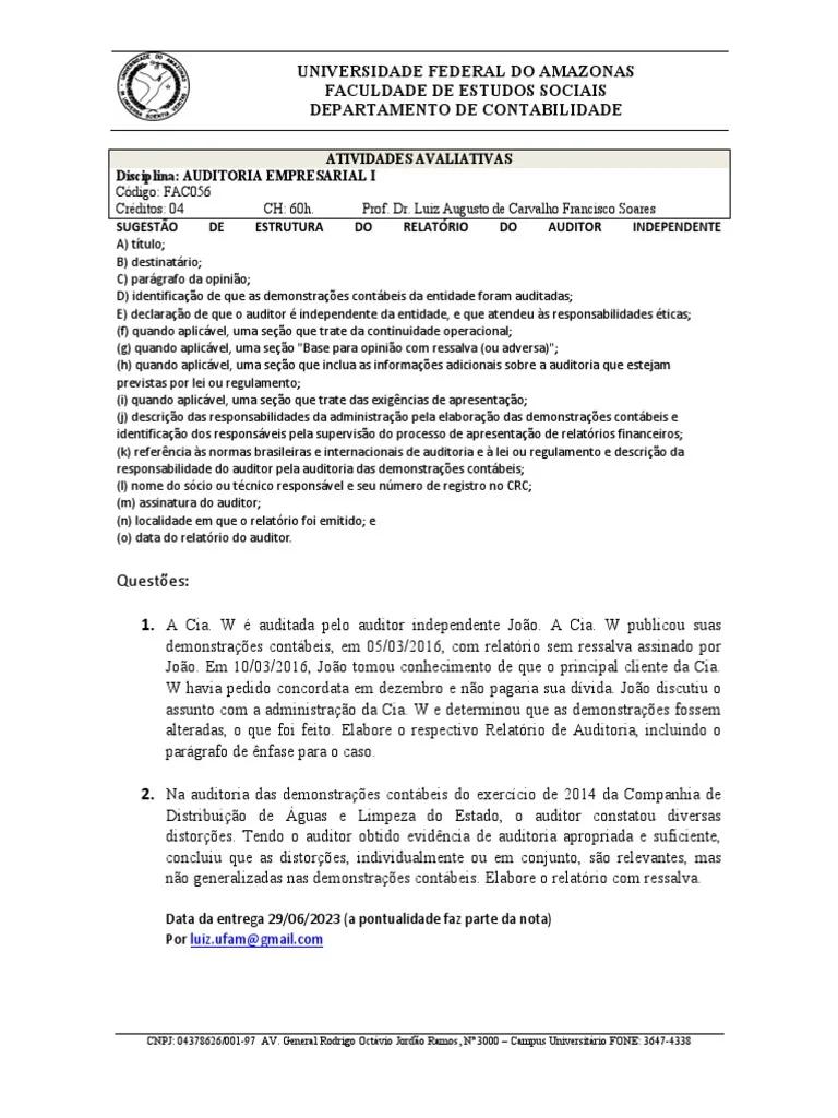 armando m casal auditoria de etica - Qué tipo de amenazas puede tener un contador