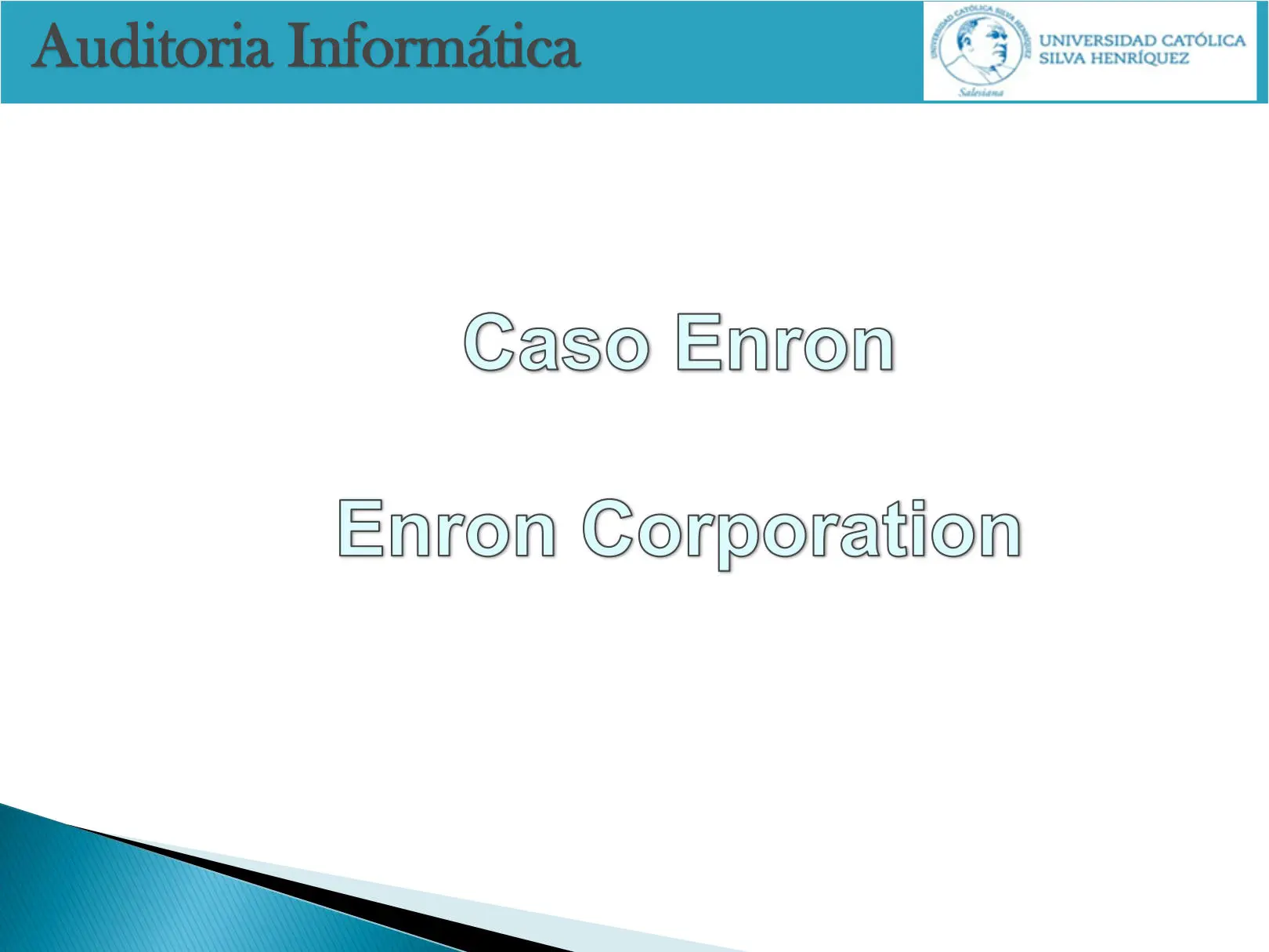 enron auditoria - Qué tipo de operaciones realizó Enron