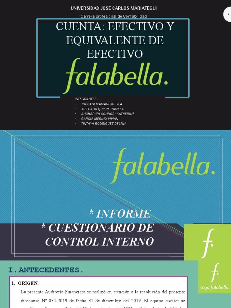 auditoria chile falabella - Quién es el dueño de Falabella Chile