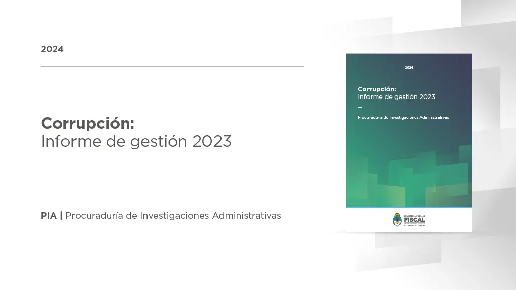 fiscalizacion de investigaciones administrativas - Quién es la Pía